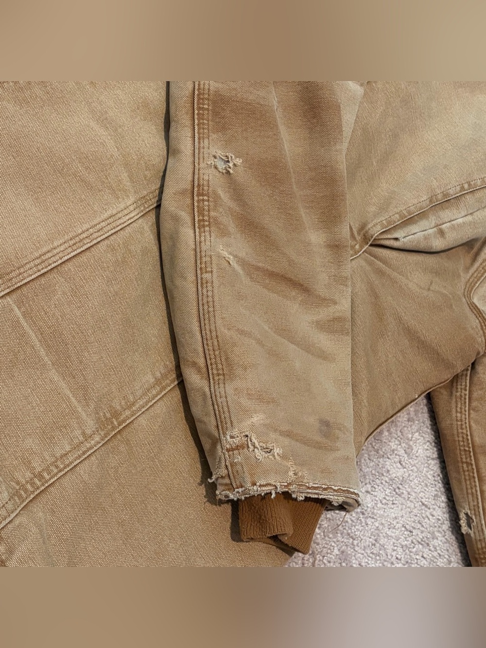 Carhartt Arctic Jacket Brown Quilt Lined Women’s Size Small Regular WC026 BRN - Picture 11 of 15